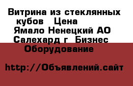 Витрина из стеклянных кубов › Цена ­ 15-60 - Ямало-Ненецкий АО, Салехард г. Бизнес » Оборудование   